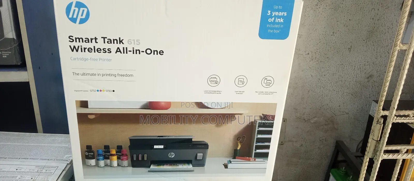 Hp Smart Tank 615 Wireless All in One Printer
