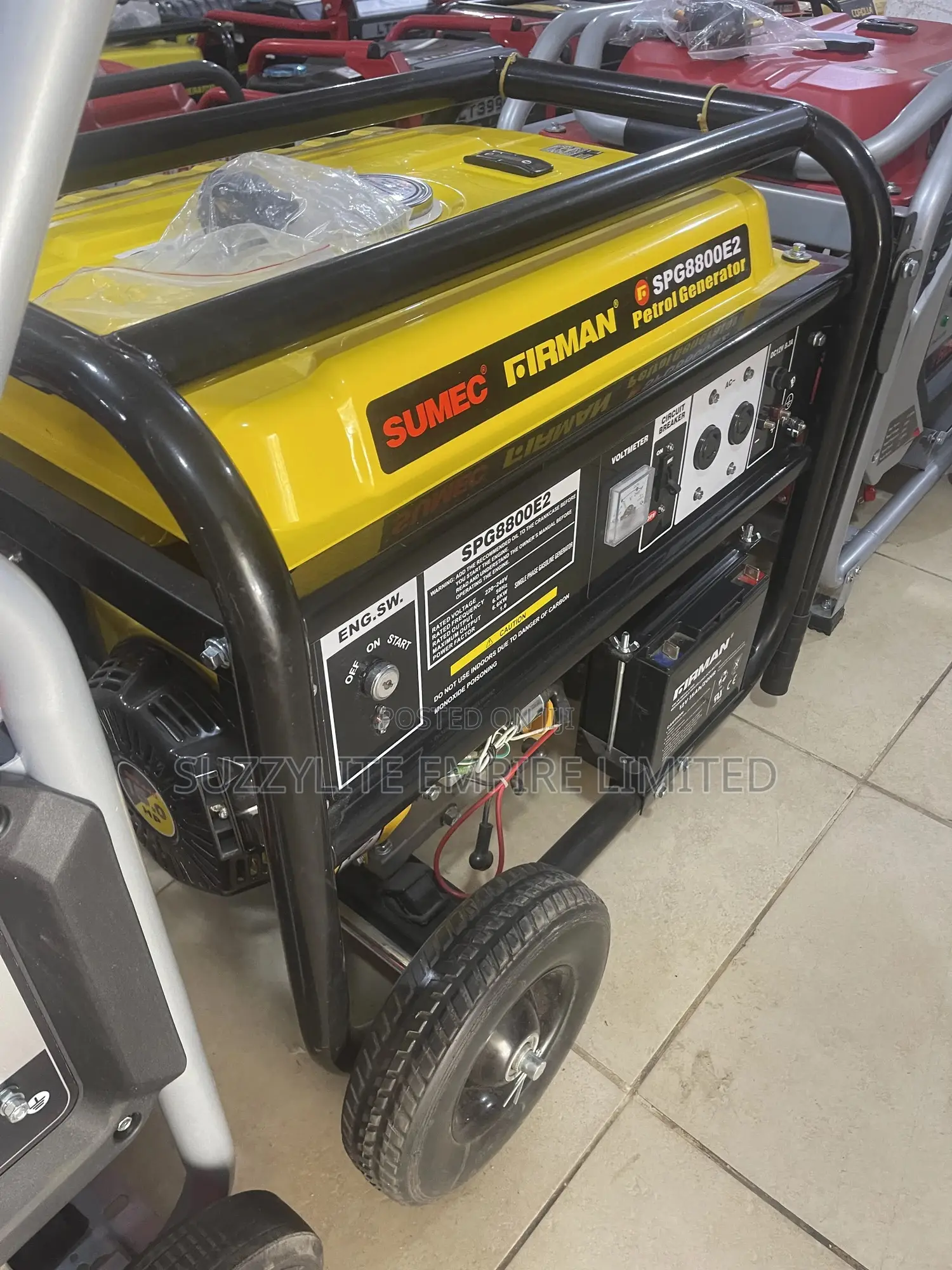 Sumec Firman 6.6kw Generator