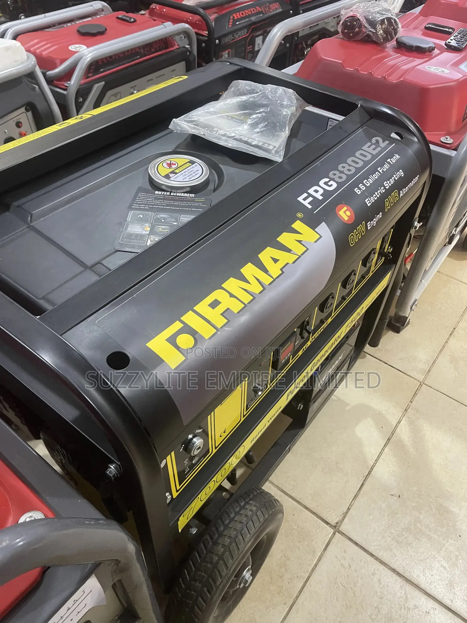 Firman 7.5kva Generator Fpg8800e2
