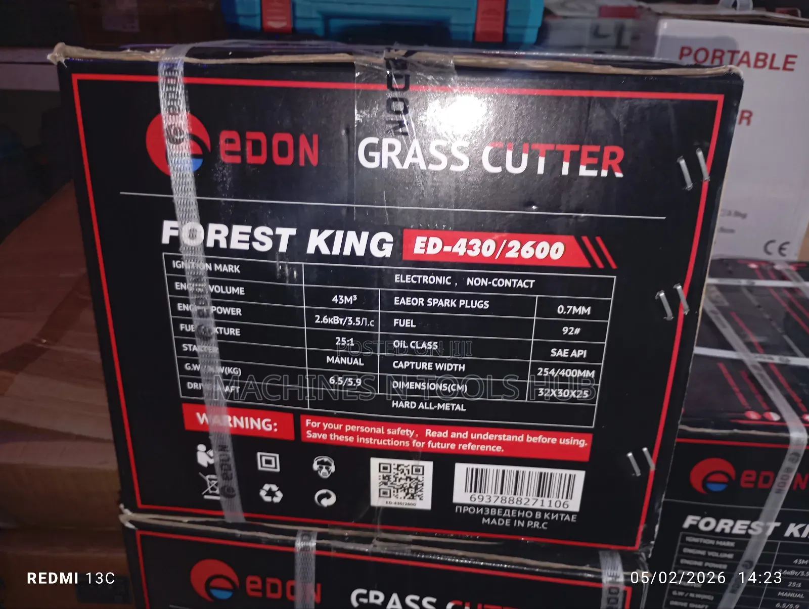 Edon Ed-430/2600 Grass Cutter/Brush Cutter