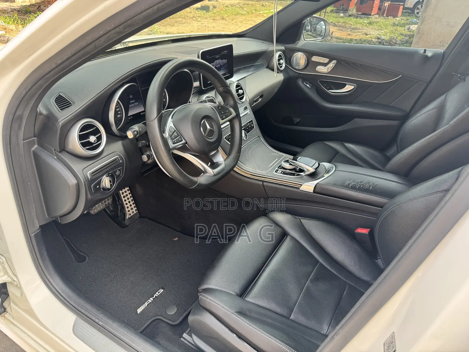 Mercedes-Benz C300 2015 White