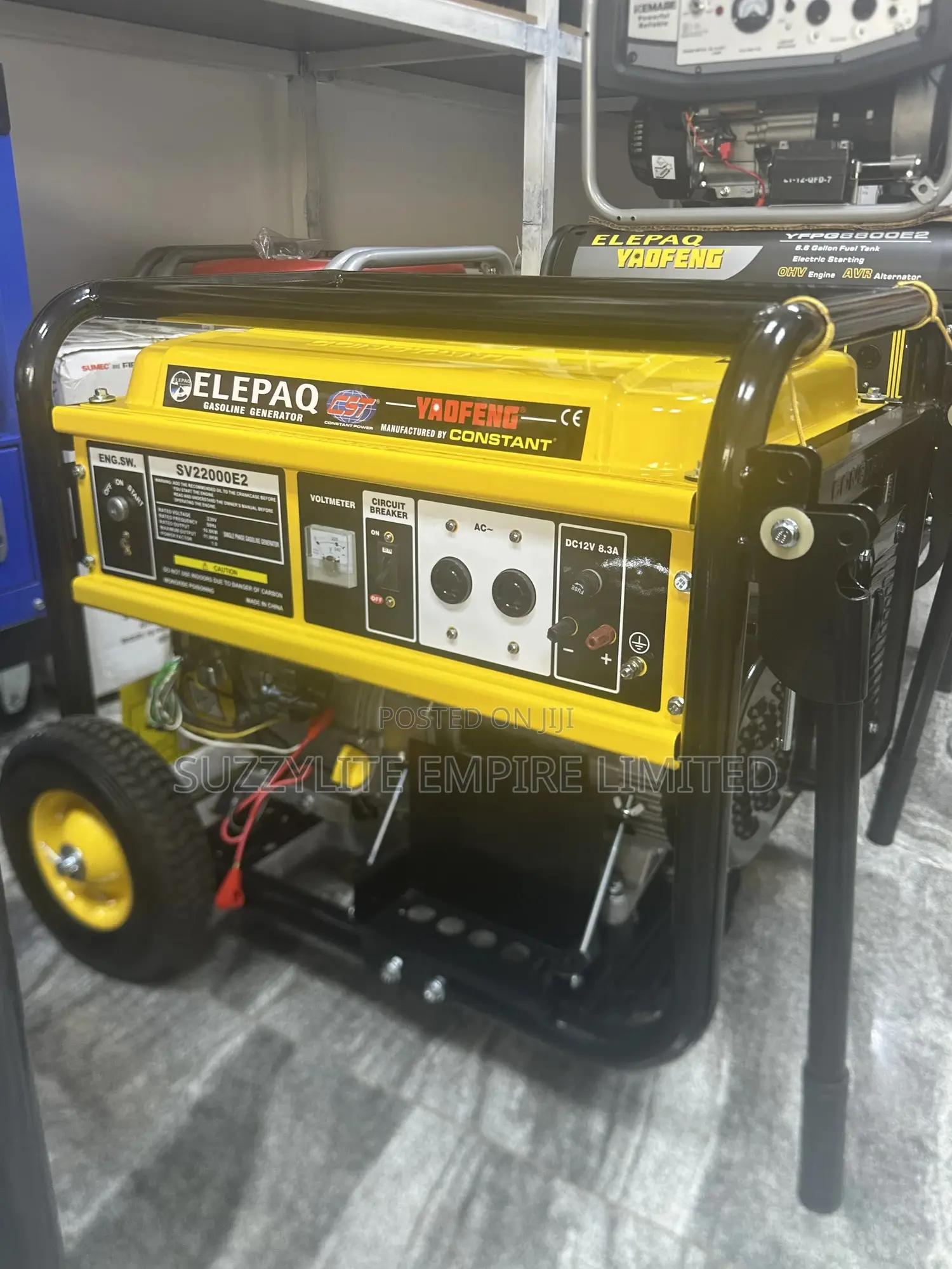 Constant Elepaq 12kva Generator Sv2200e2