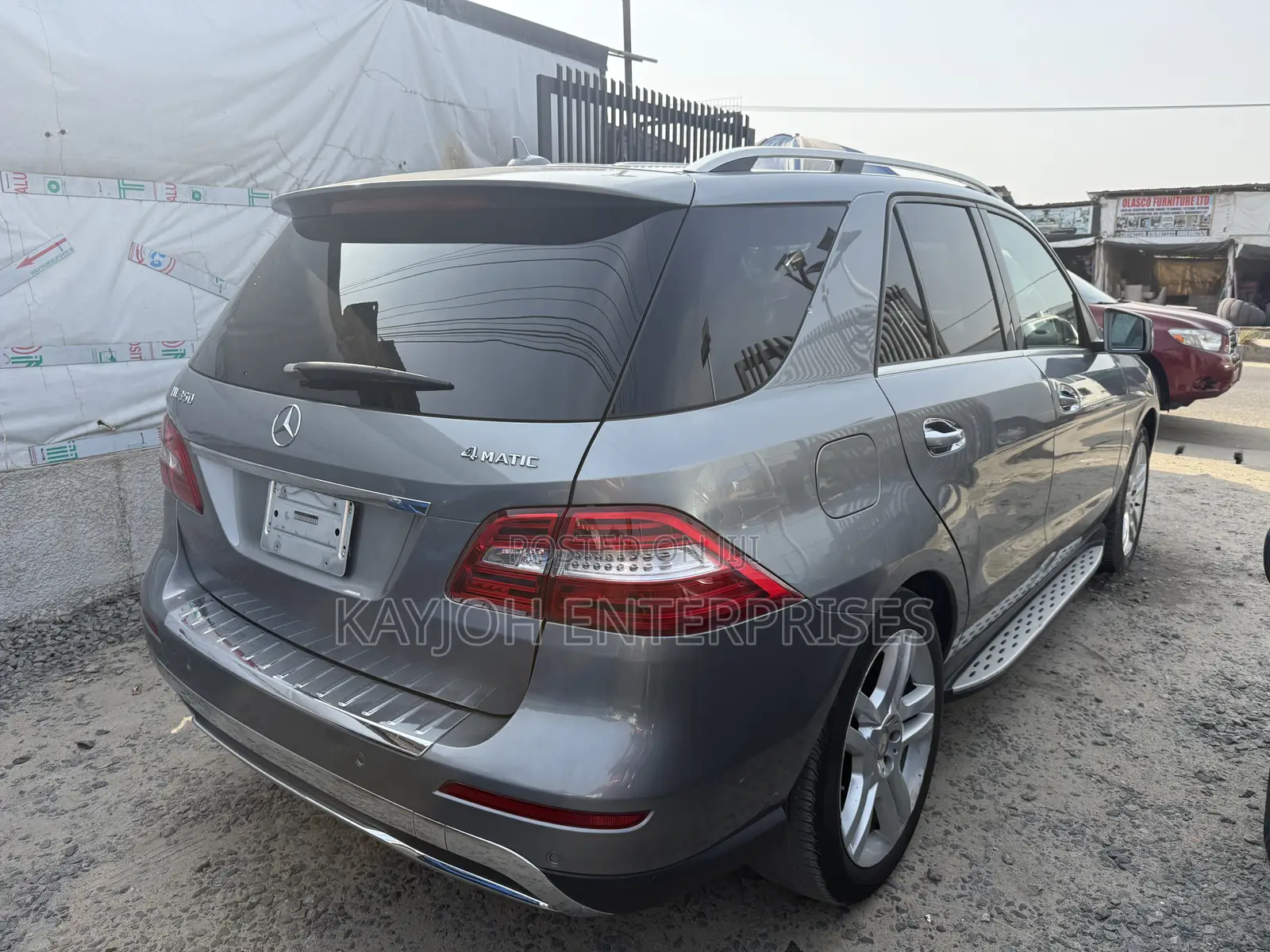 Mercedes-Benz M Class ML 350 4Matic 2012 Gray