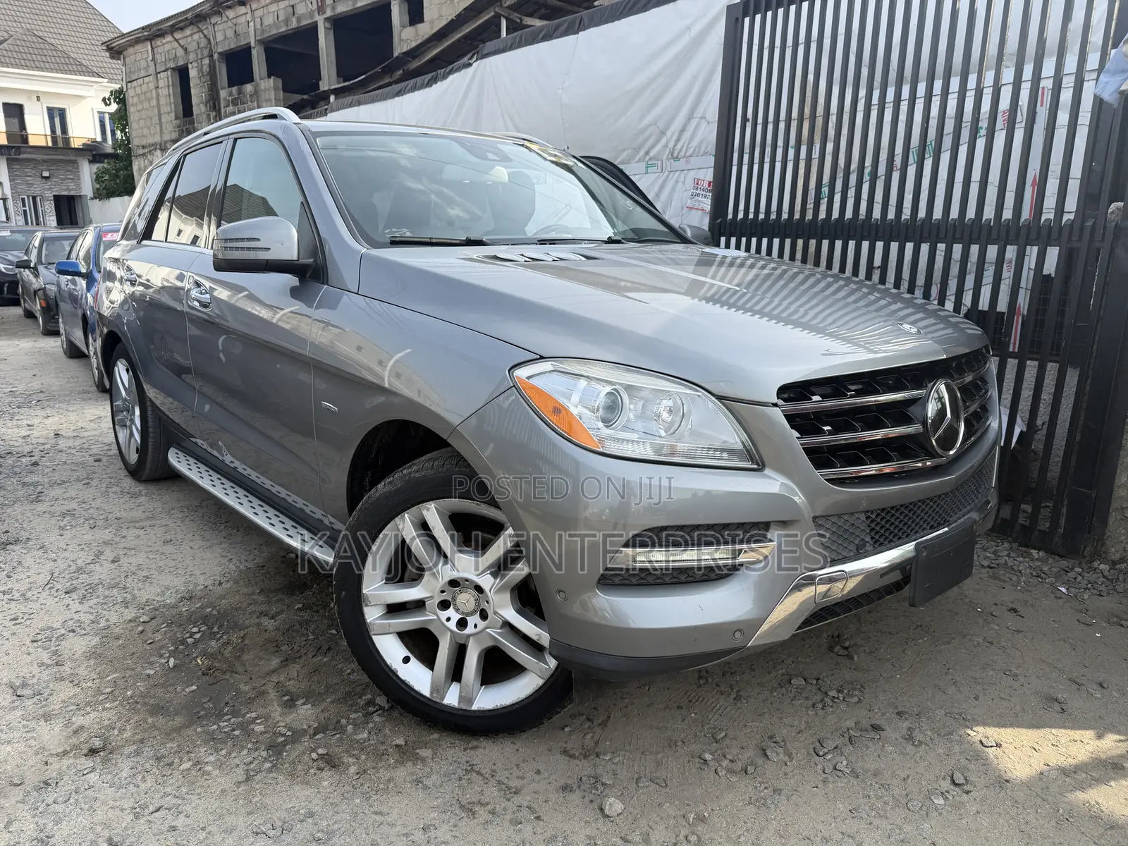 Mercedes-Benz M Class ML 350 4Matic 2012 Gray