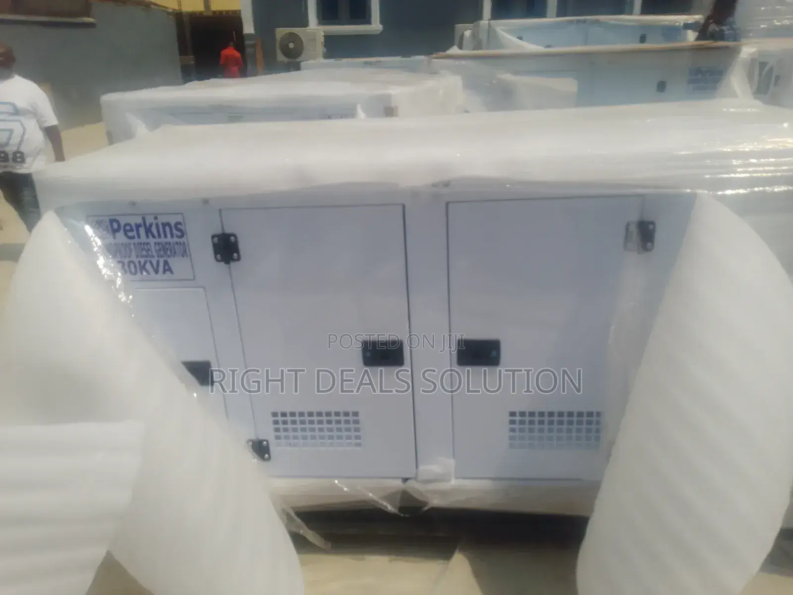 Perkins 30kva Soundproof Diesel Generator – Powerunmatched Reliability
