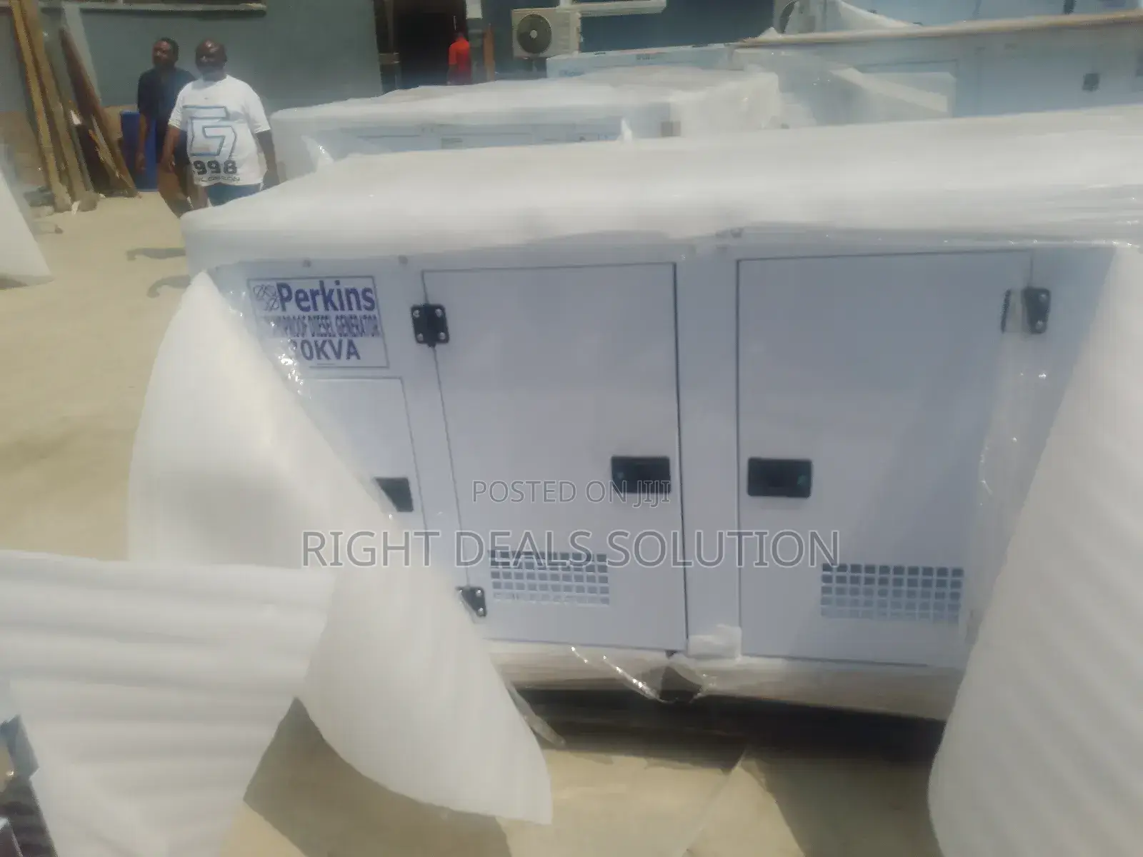 Silent Strength: Perkins 30kva Canopy Enclosed Generator
