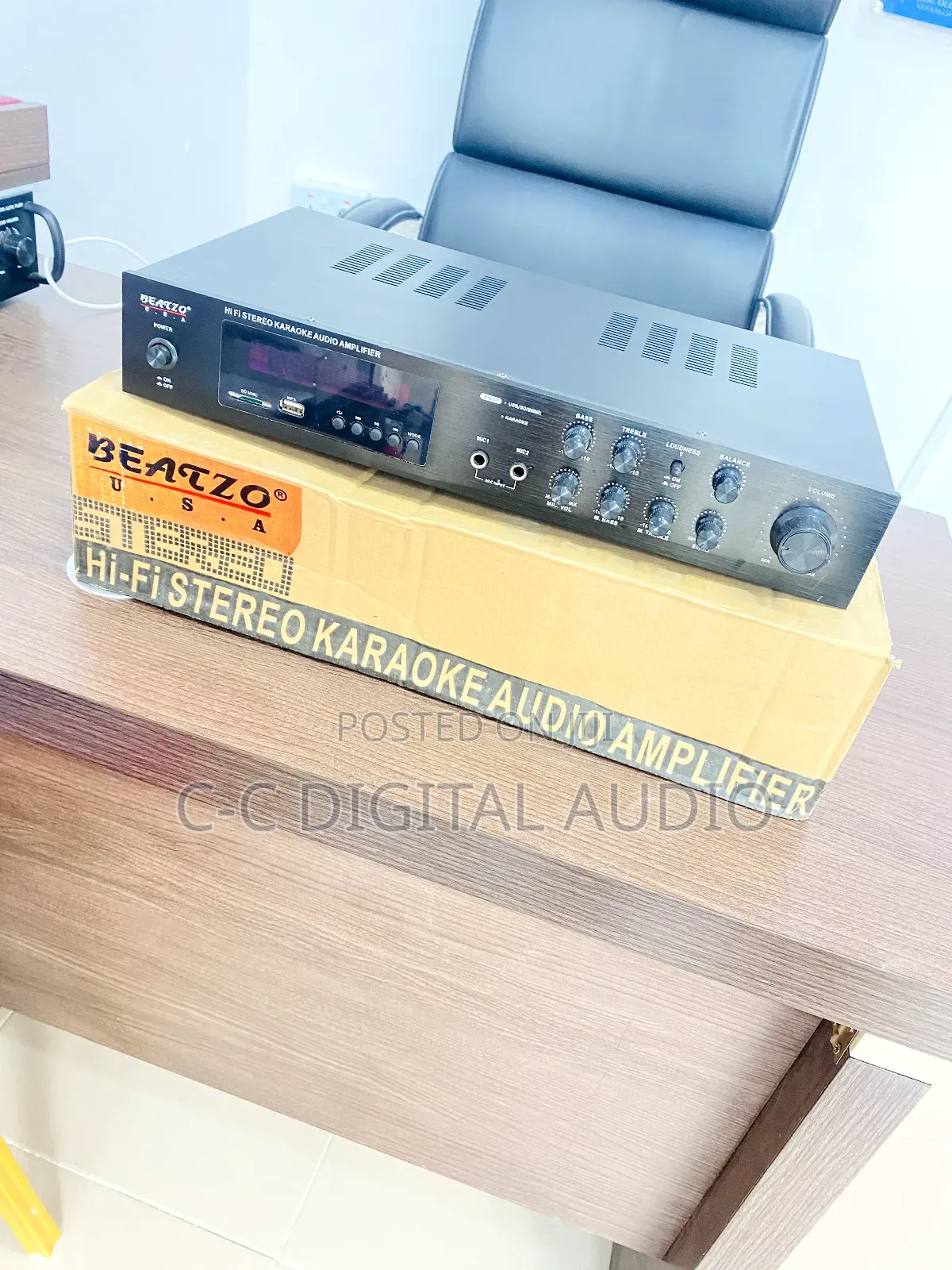 Karaoke Audio Amplifier for Ceiling Speakers