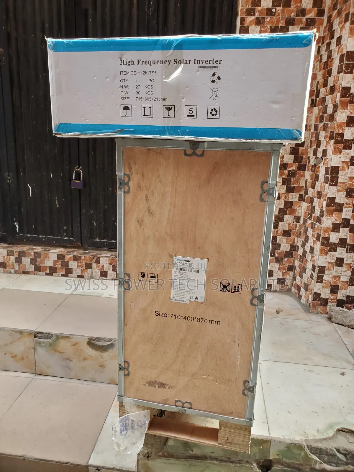 12kva 48v Cworth Inverter ,15kwh Lithium Battery