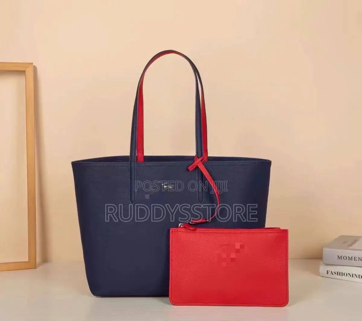Lacoste 2-in-1 Convertible Bag, Stylish Versatile