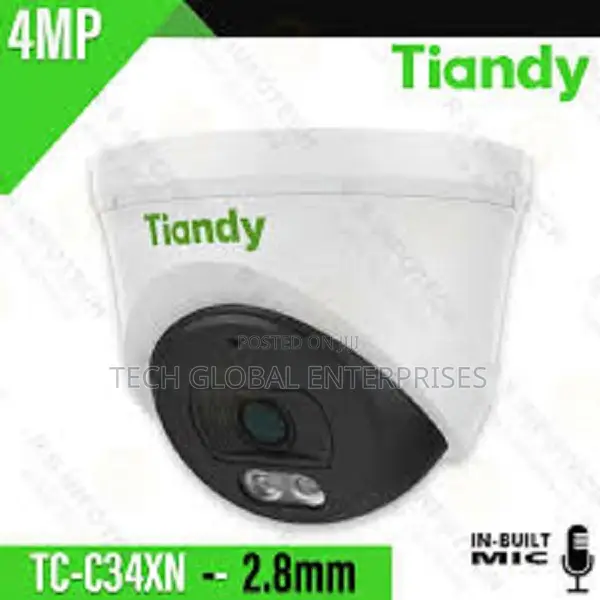 Tiandy Tc-C34xn 2.8mm 4mp Fixed Turret Camera