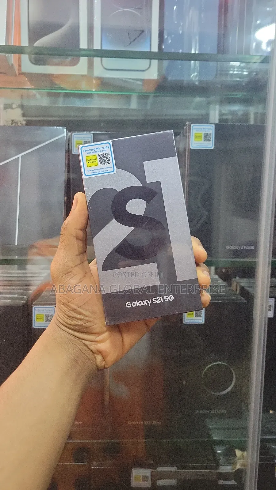New Samsung Galaxy S21 5G 256 GB Black