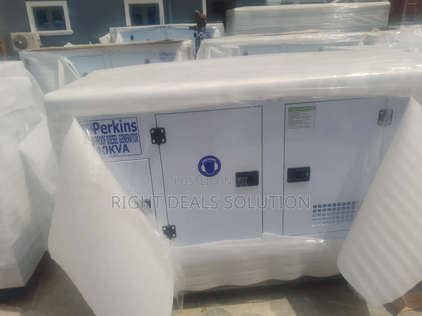 Perkins 40kva Whisper-Quiet Generator – Maximum Output, Minimum Sound