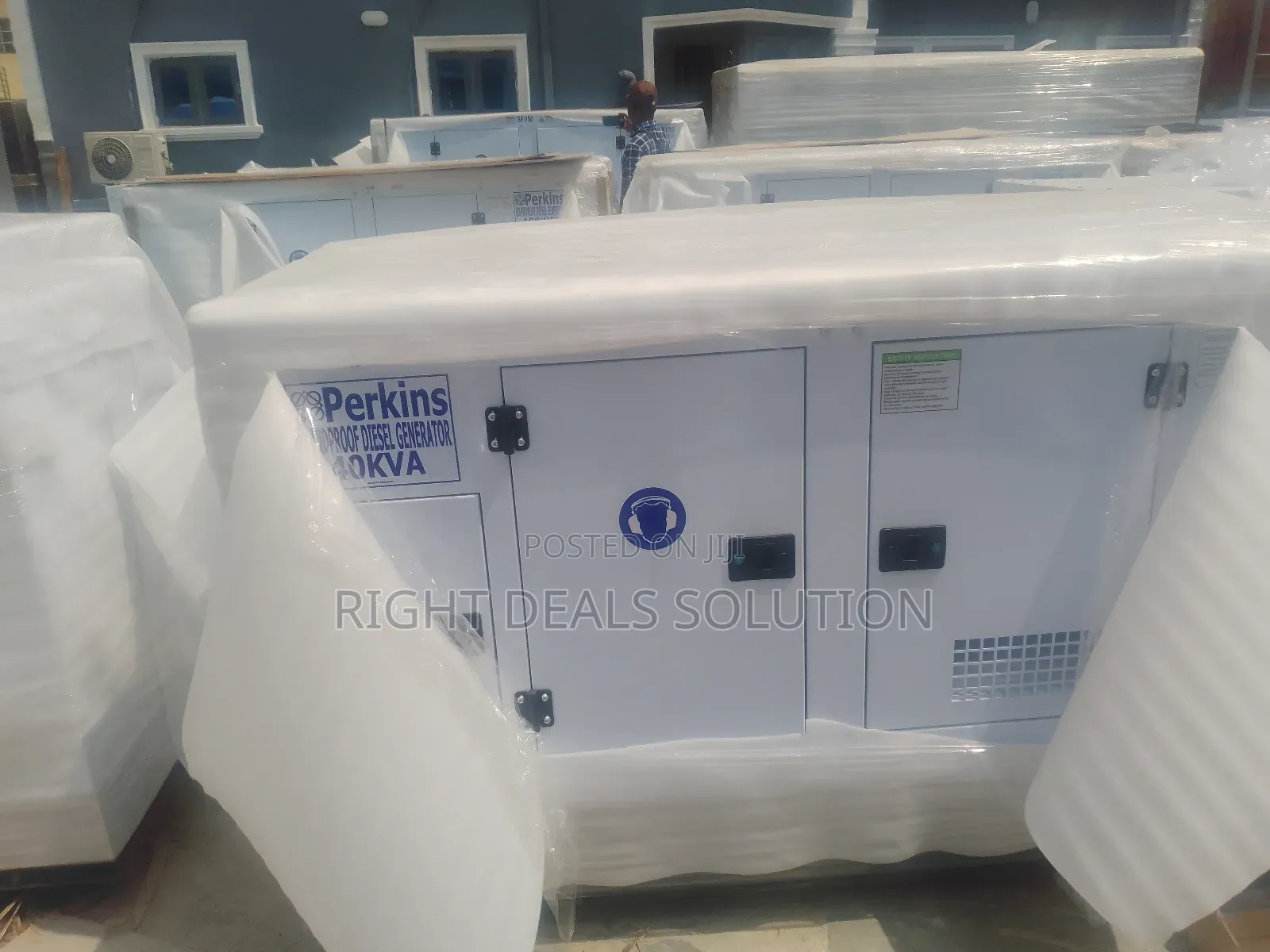 Trusted Perkins 40kva Soundproof Model – Primestandby Power Perfection