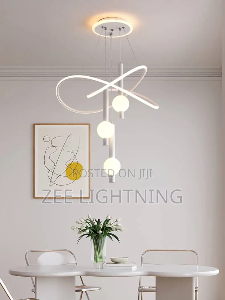 Modern Led Dropping Light Available in Black/Gold /White Body