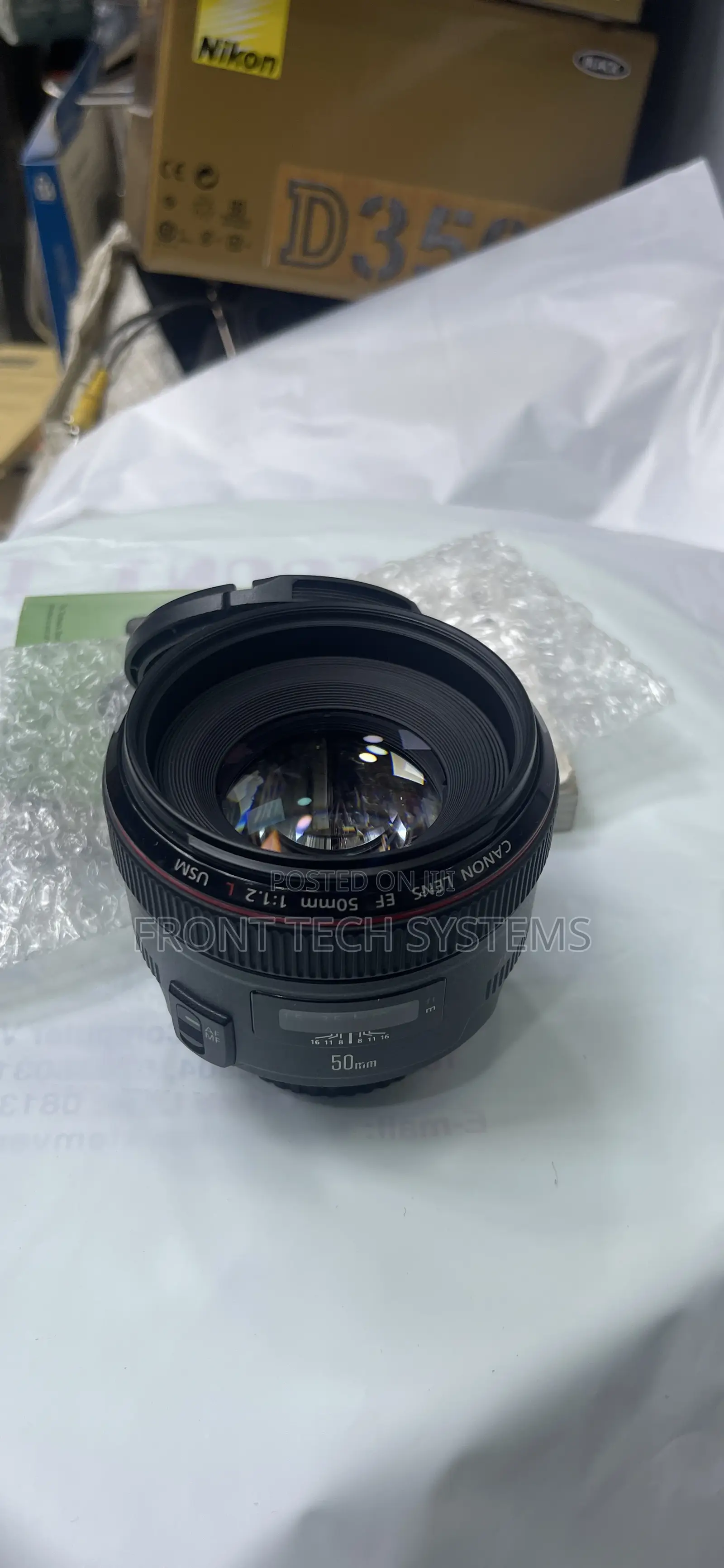 50mm Ef 1.2 Usm New