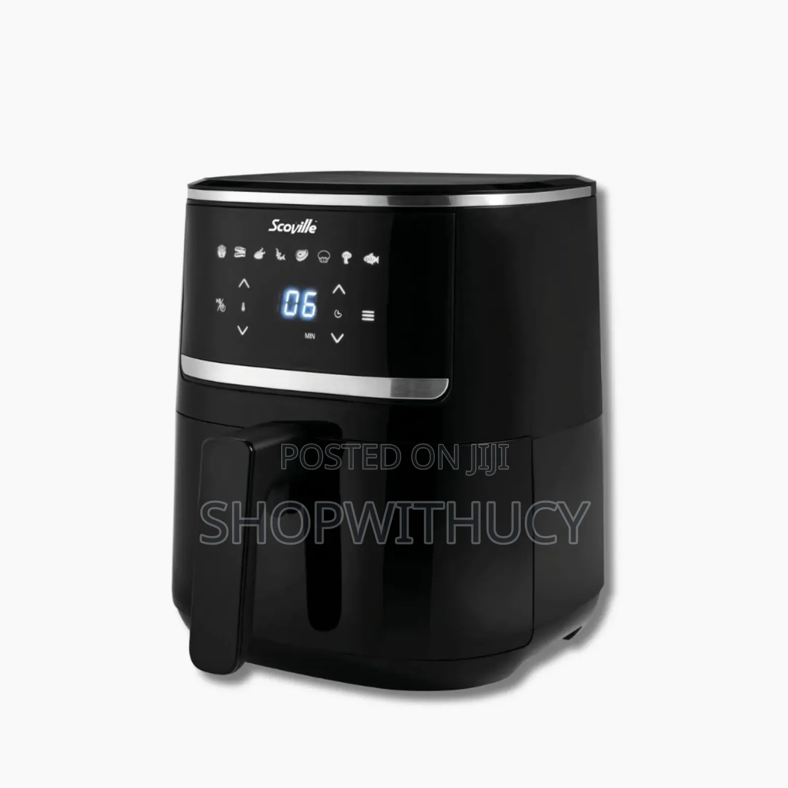Scoville 4.3l Digital Air Fryer 1500w
