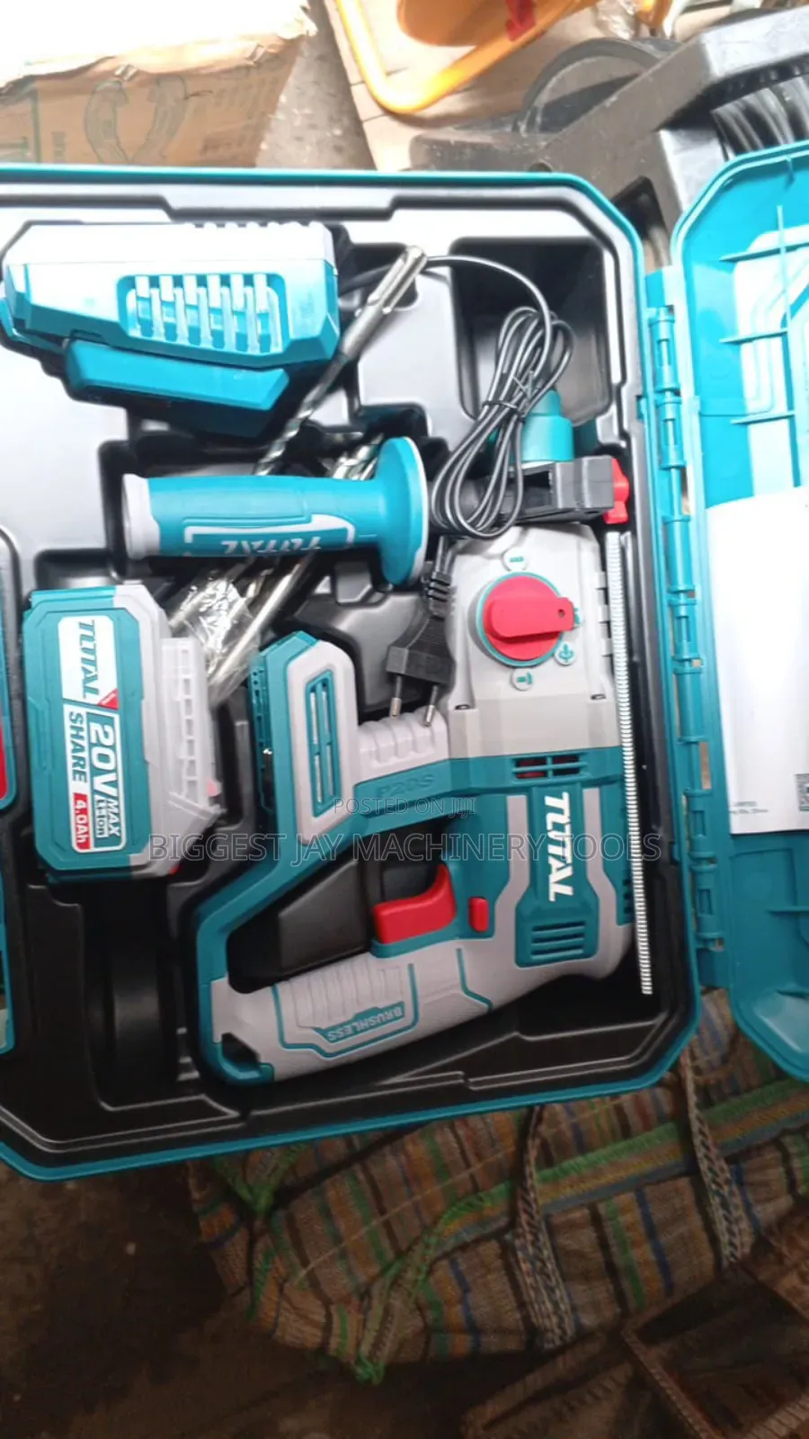 Total Rotary Hammer Drill Cordless 26mm