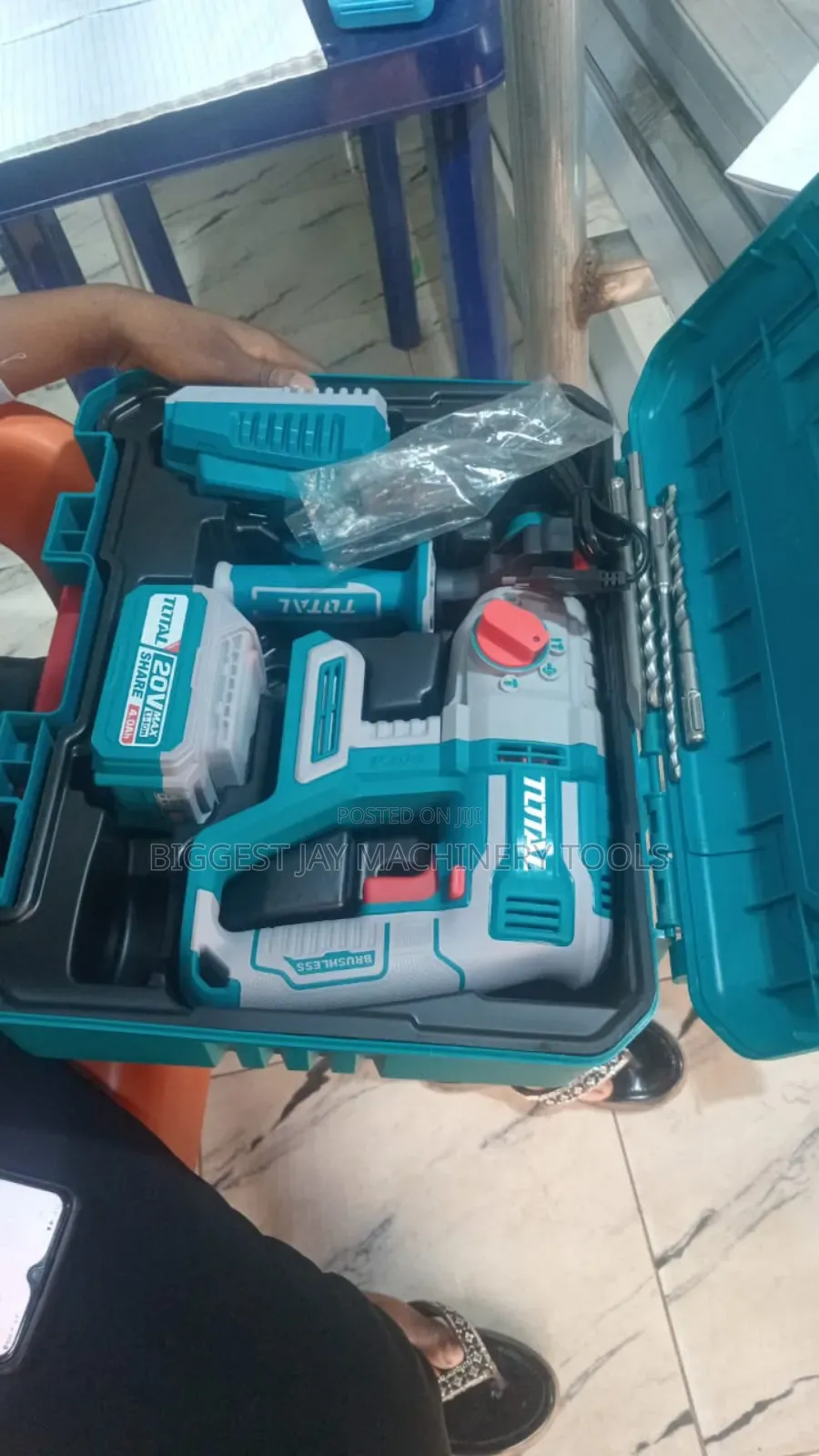 Total Rotary Hammer Drill Cordless 26mm