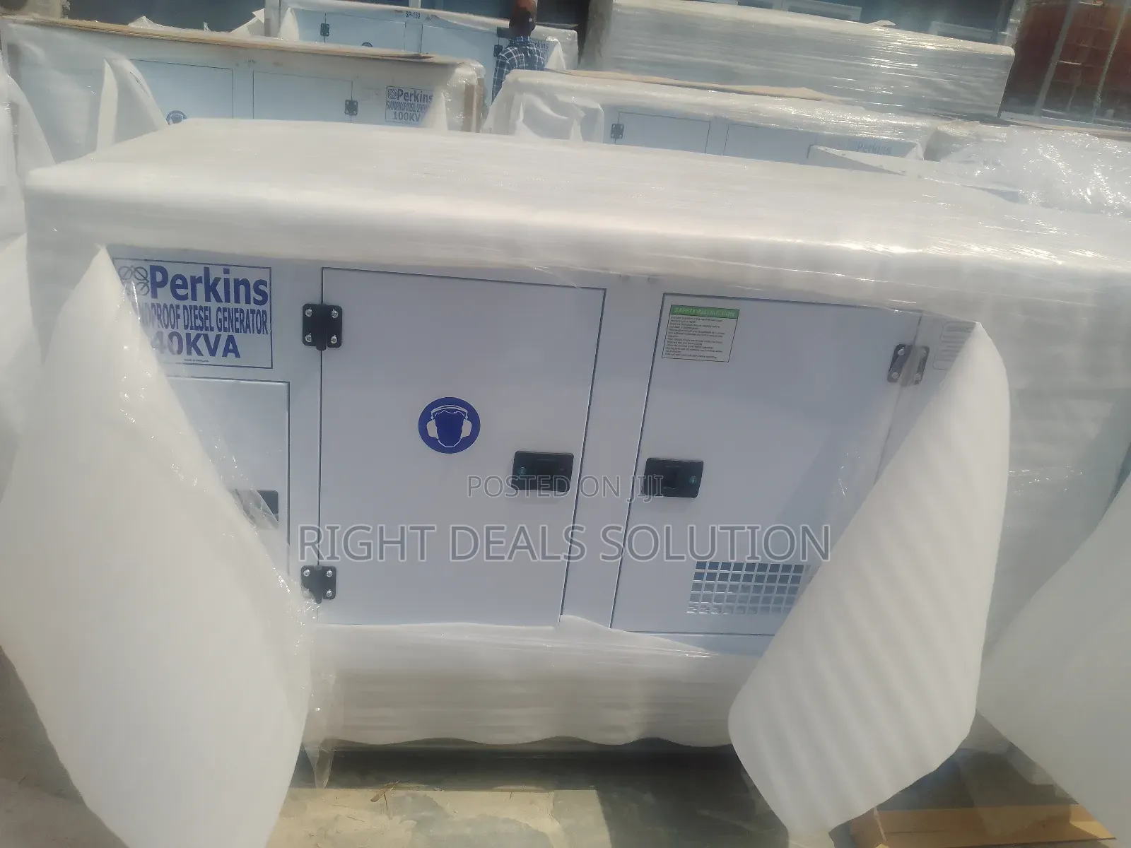 Perkins 40kva Enclosed Silent Generator – Maximum Power, Minimum Noise