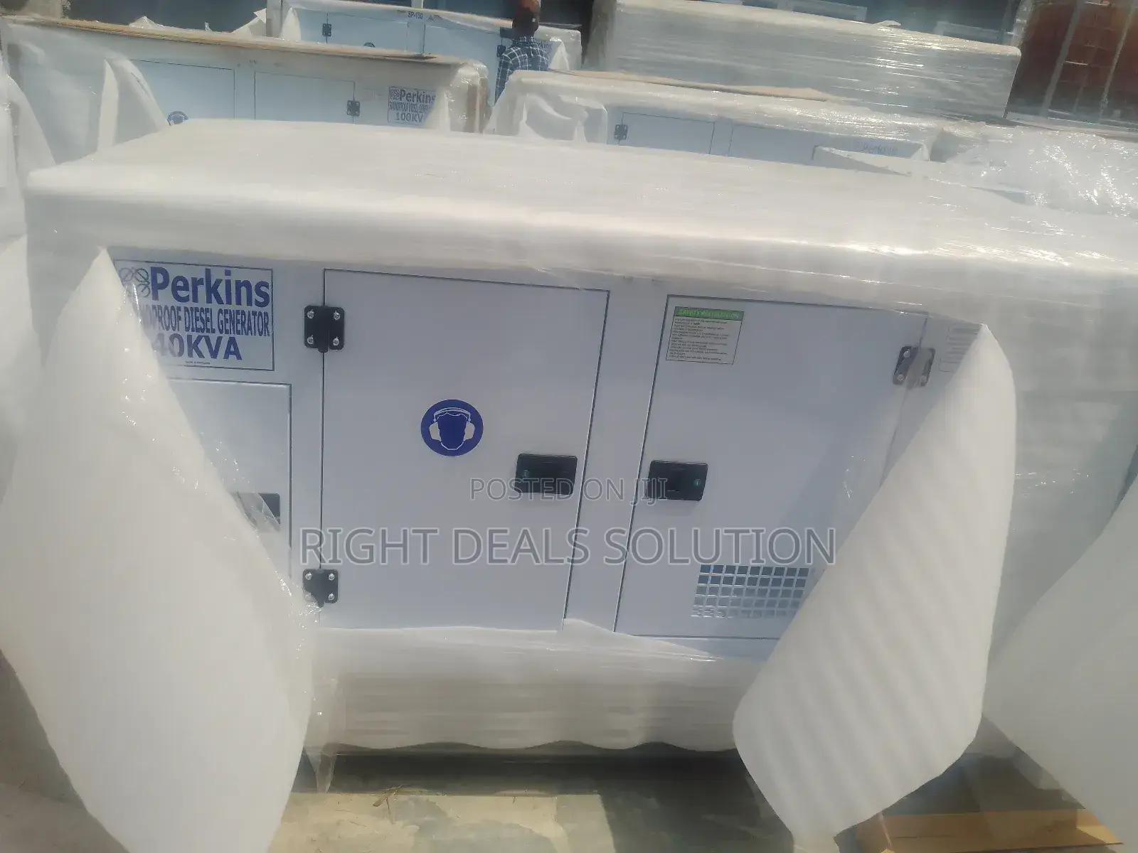 Perkins 40kva Enclosed Silent Generator – Maximum Power, Minimum Noise
