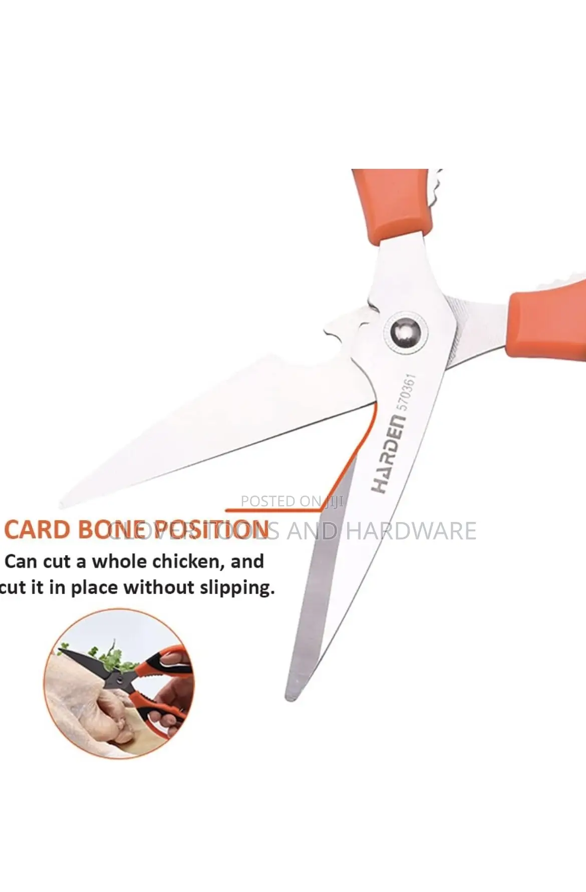 Harden 210mm Stainless Steel Multi-Purpose Scissor.