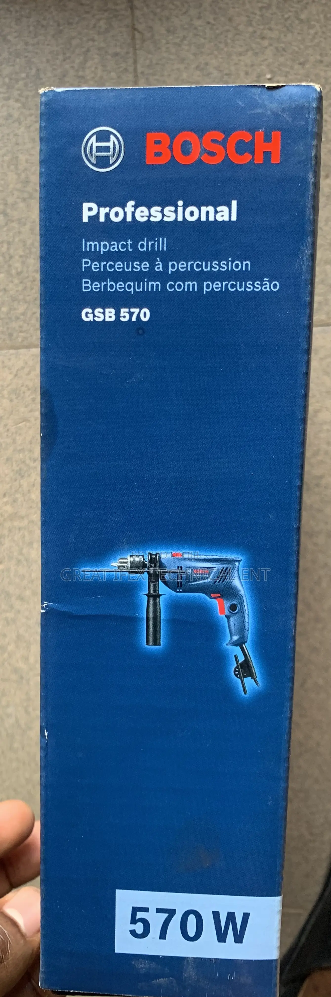 Bosch 570w Impact Drill GSB 570