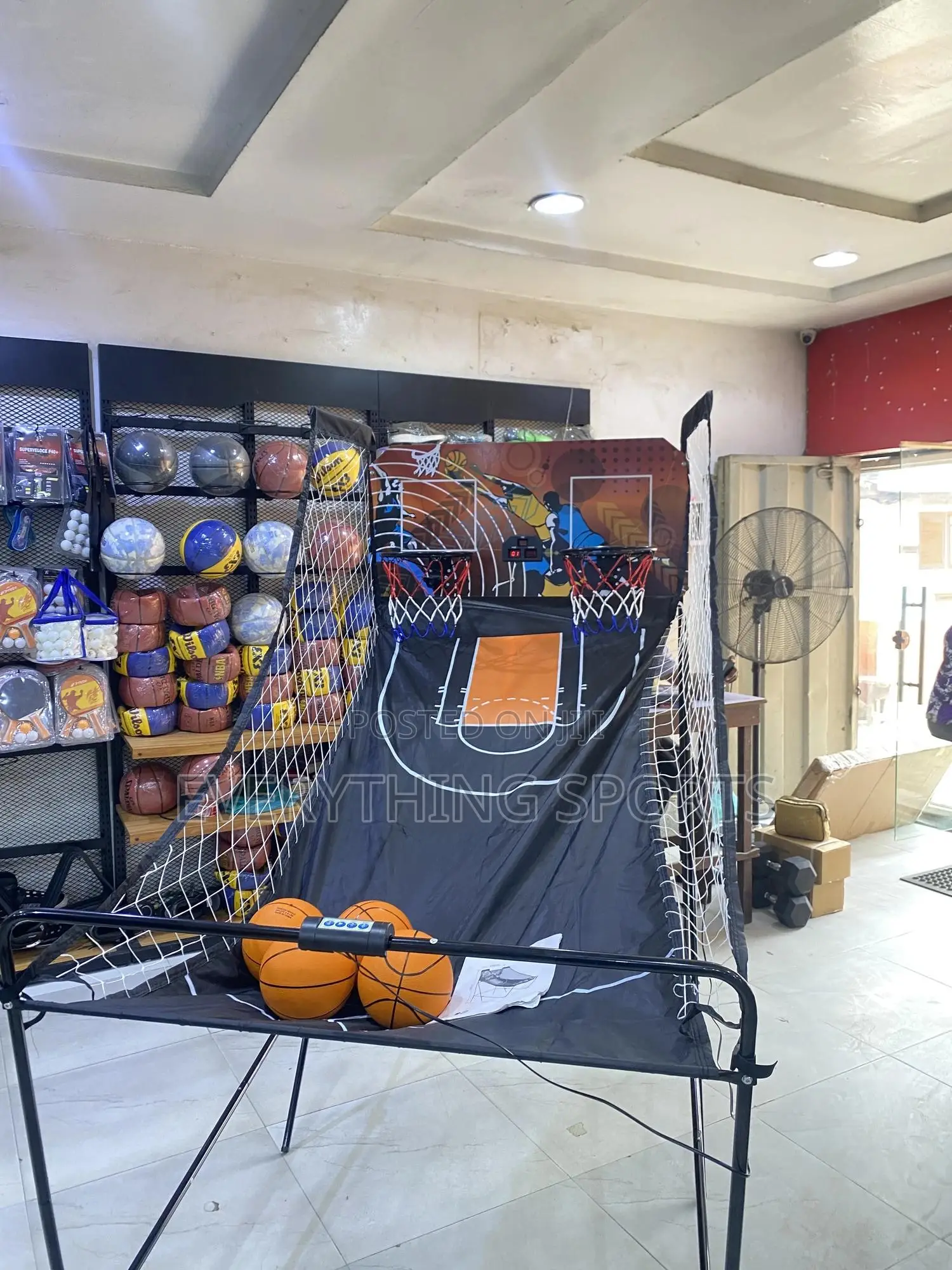 Arcade Basketball Tent