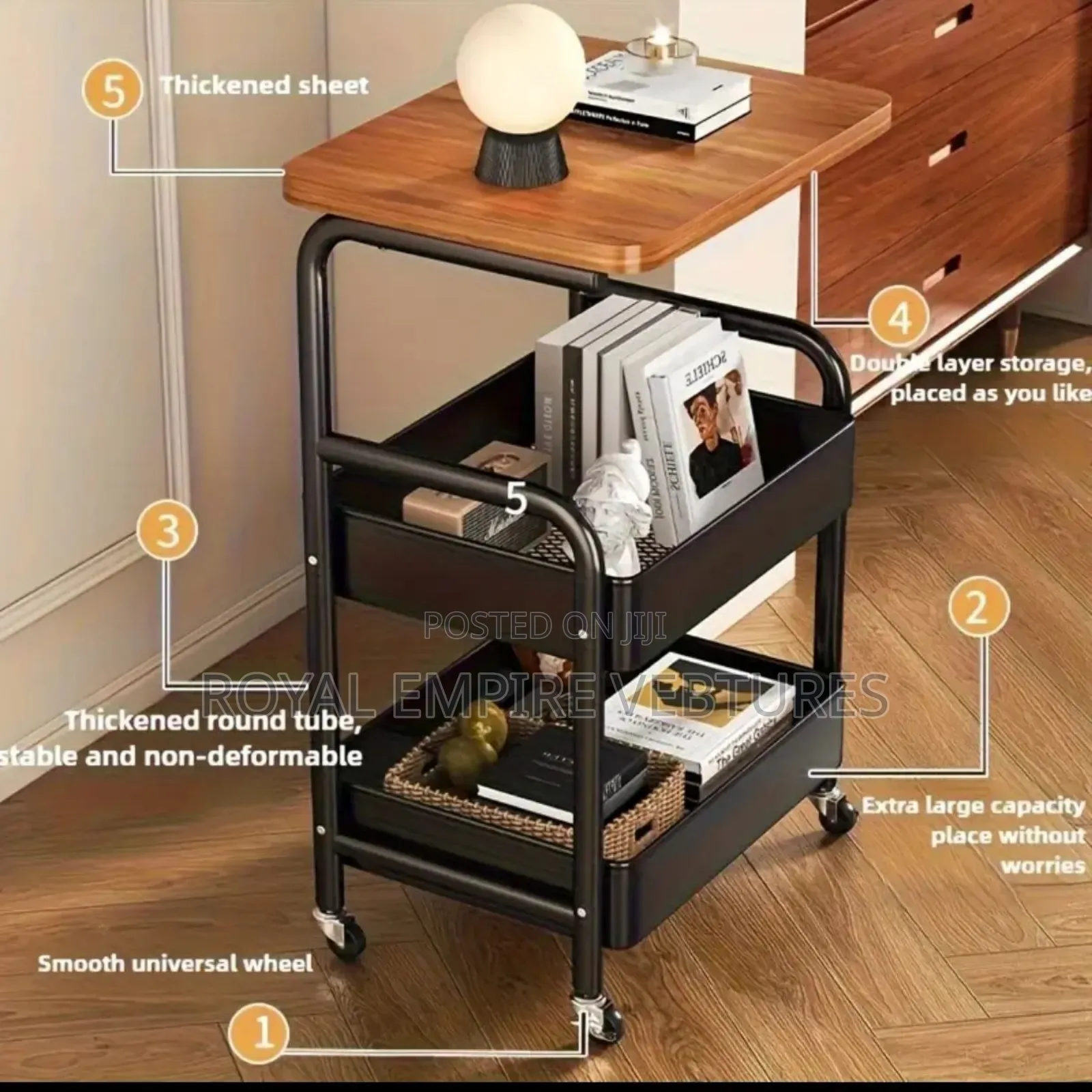 2layers With Wooden Table