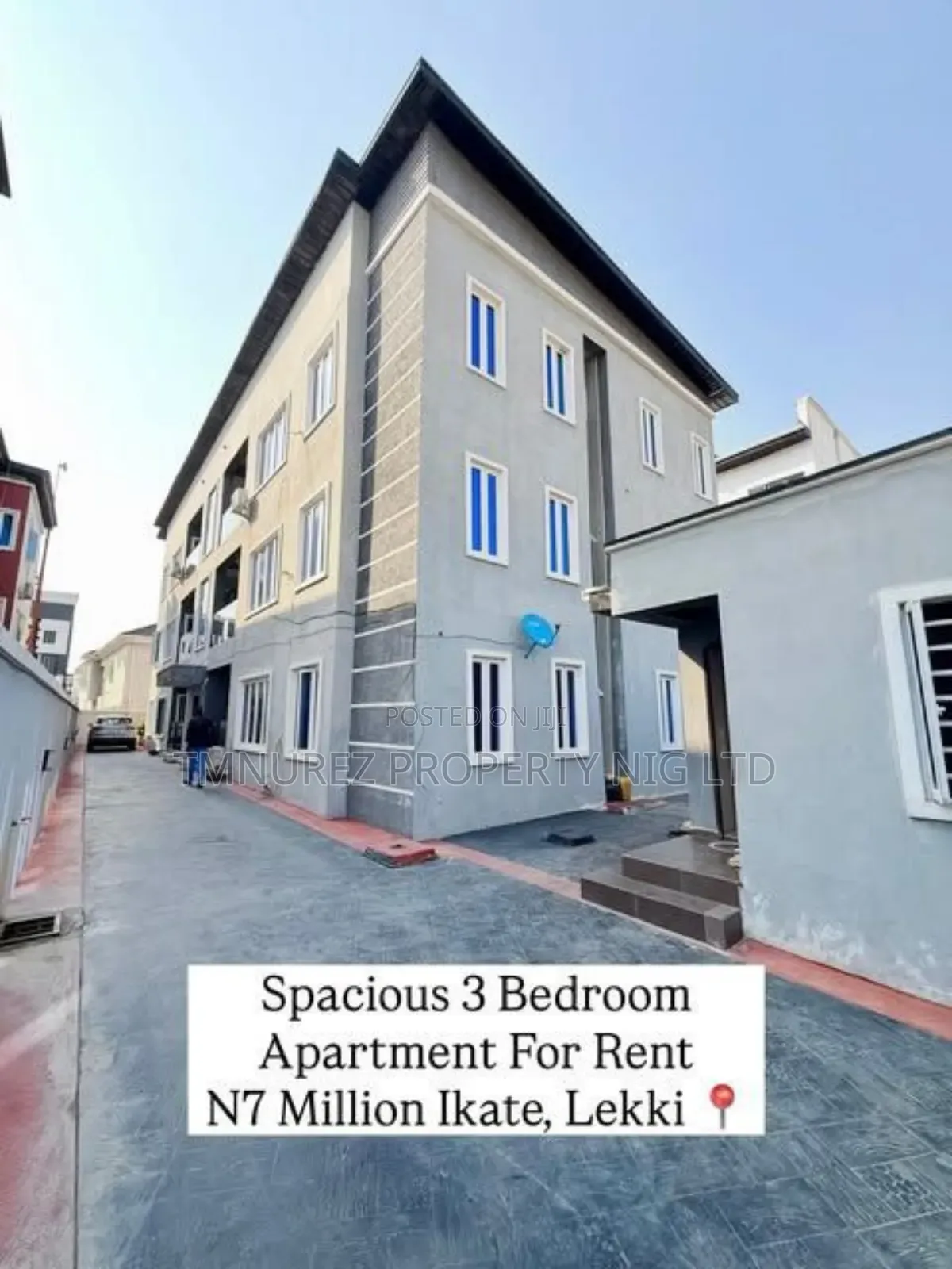3bdrm Apartment in Ikate for rent