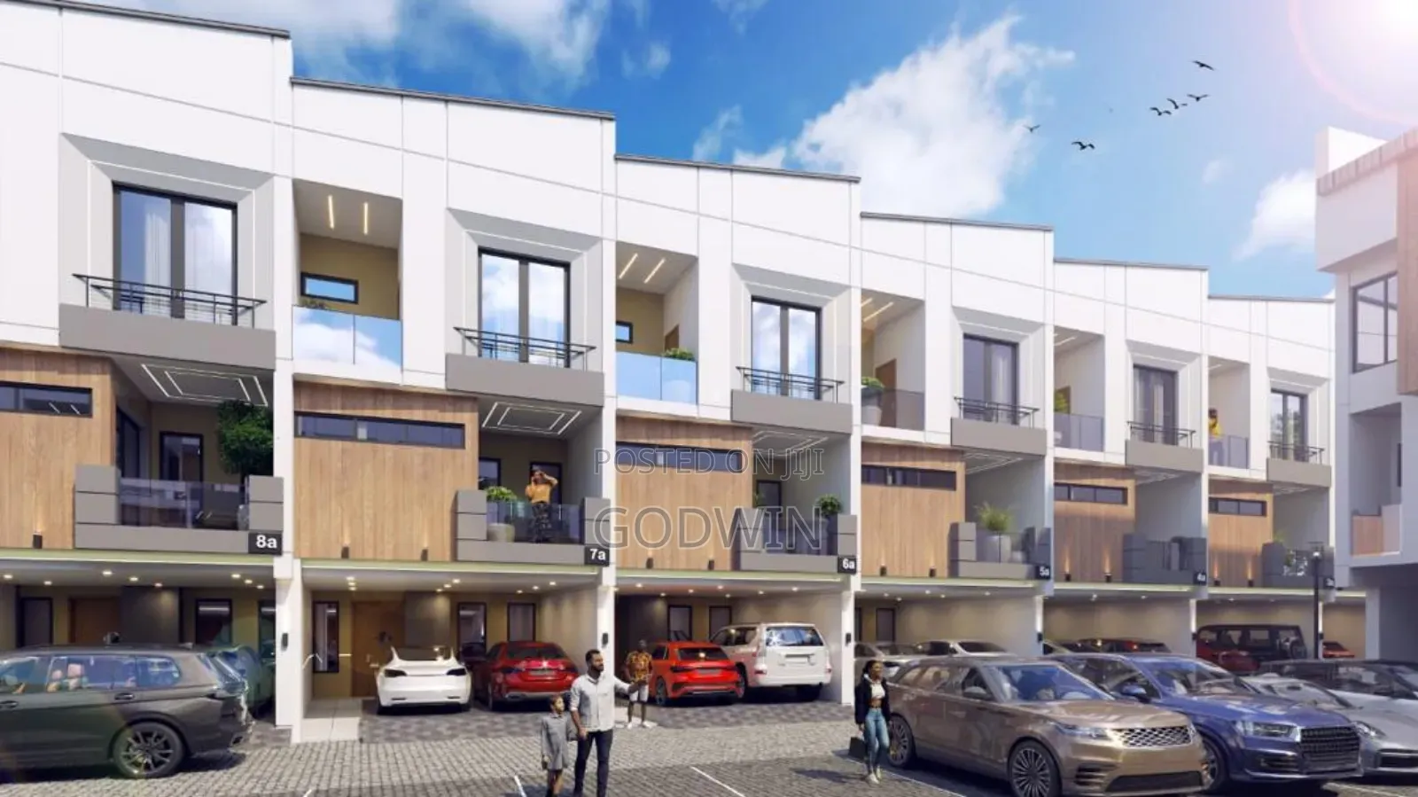 Furnished 4bdrm Townhouse/Terrace in Serenity Estate, Sabo / Yaba