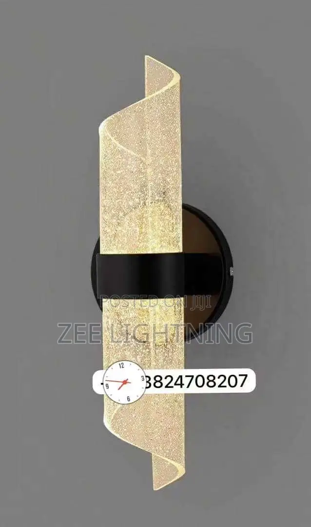 Led Gold Body Wall Bracket With Multiple Colors White/Warmwhite