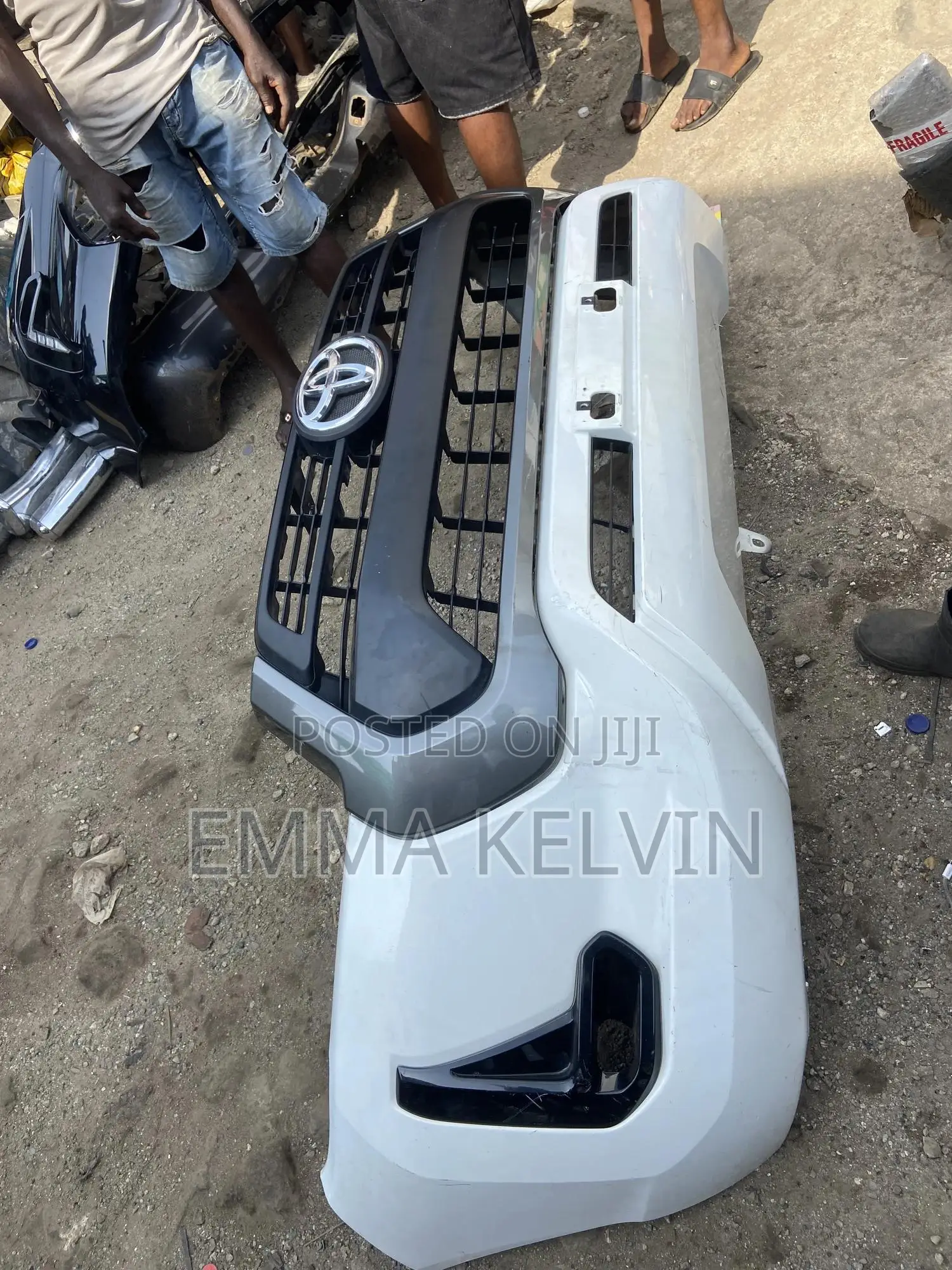 Complete Front Bumper for Hilux 2018 Model