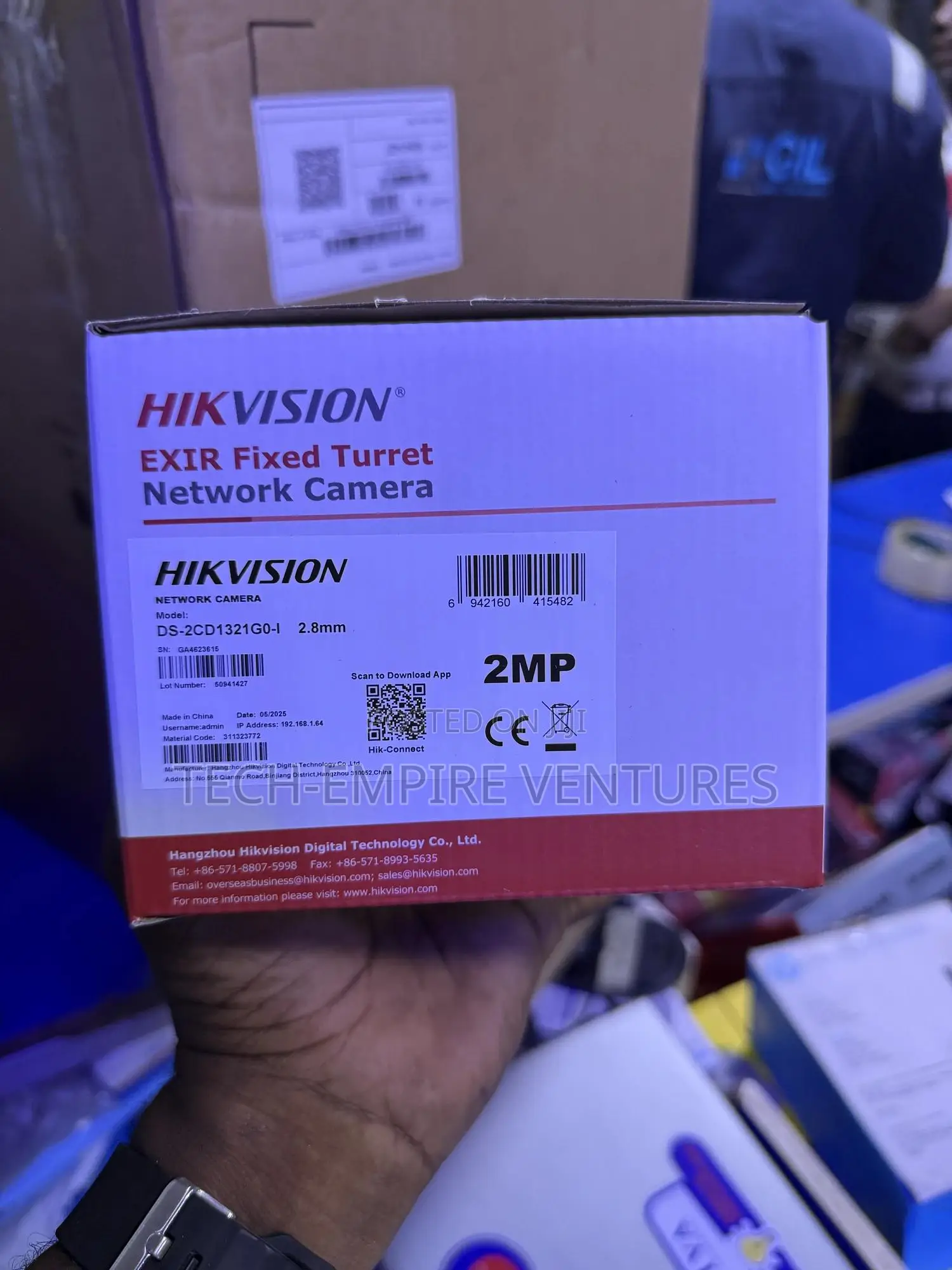 Hikvision H.256+ 2mp Ip Outdoor Camera