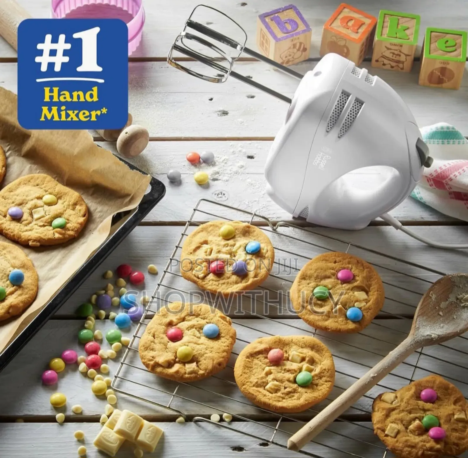 High Power 125w 6-Speed Electric Hand Mixer/Cake Mixer