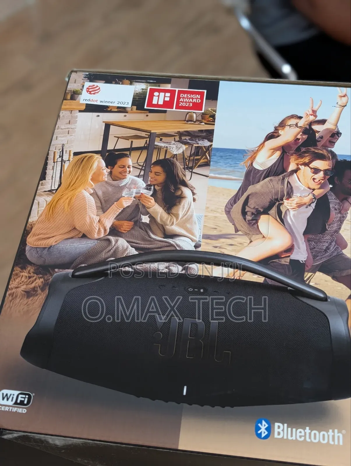 Jbl Boombox 3 Wifi Portable Bluetooth Speaker