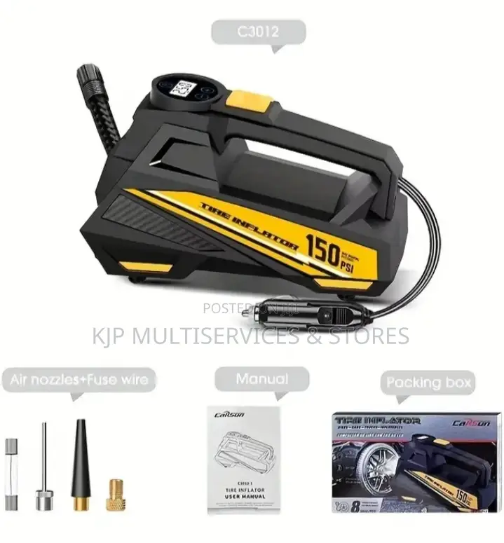 Automatic Digital Tire Pump/Inflator
