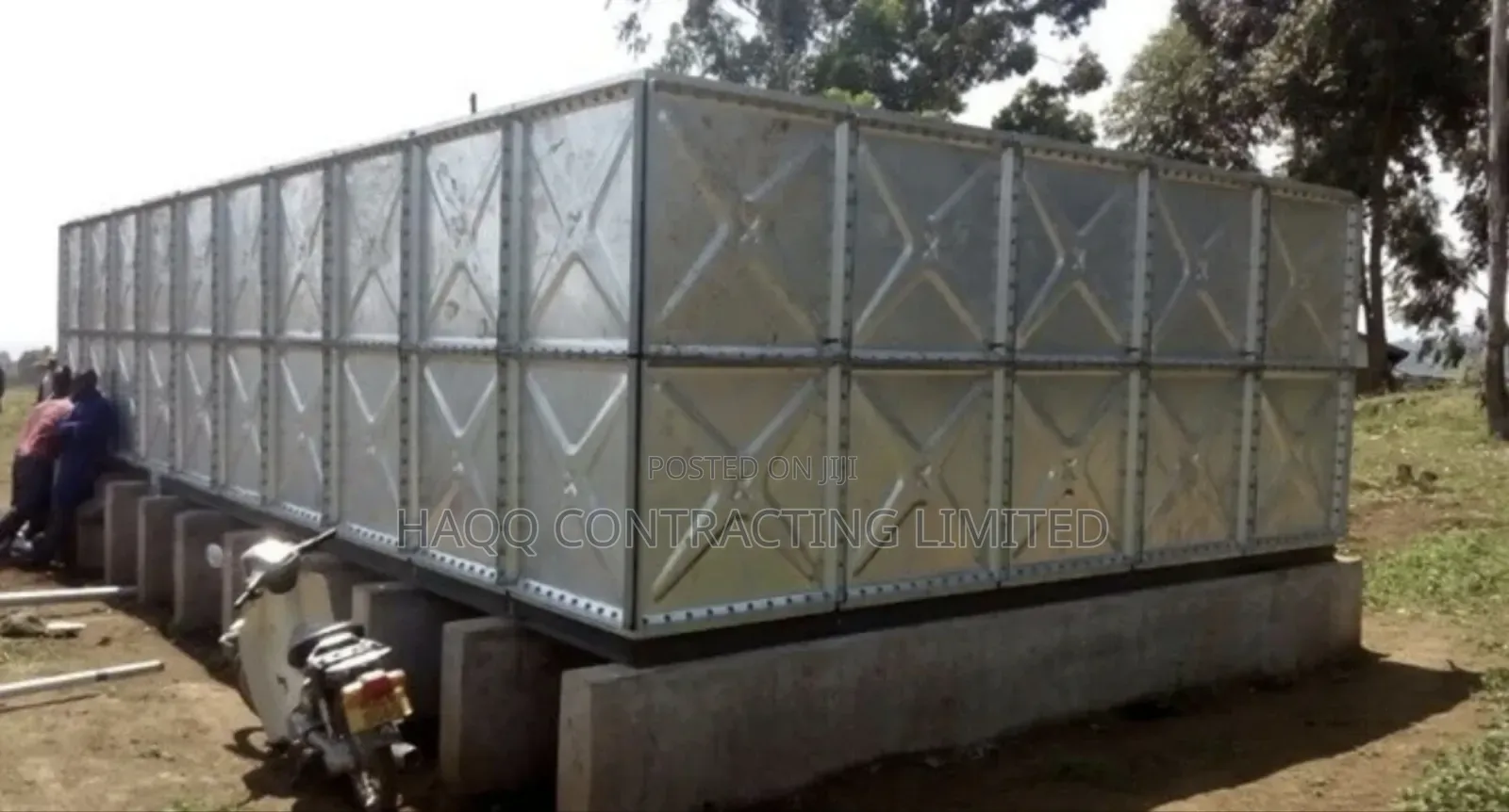 Braithwaite Pressed Steel Sectional Water Tank 196,000 Litres
