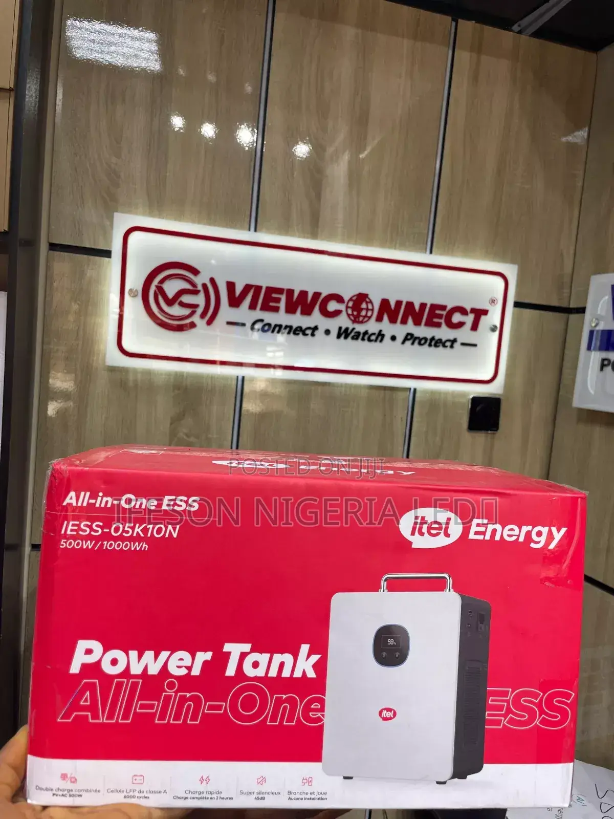 Itel Power Tank All-in-One Ess (Iess-05k10n) Solar Power System.