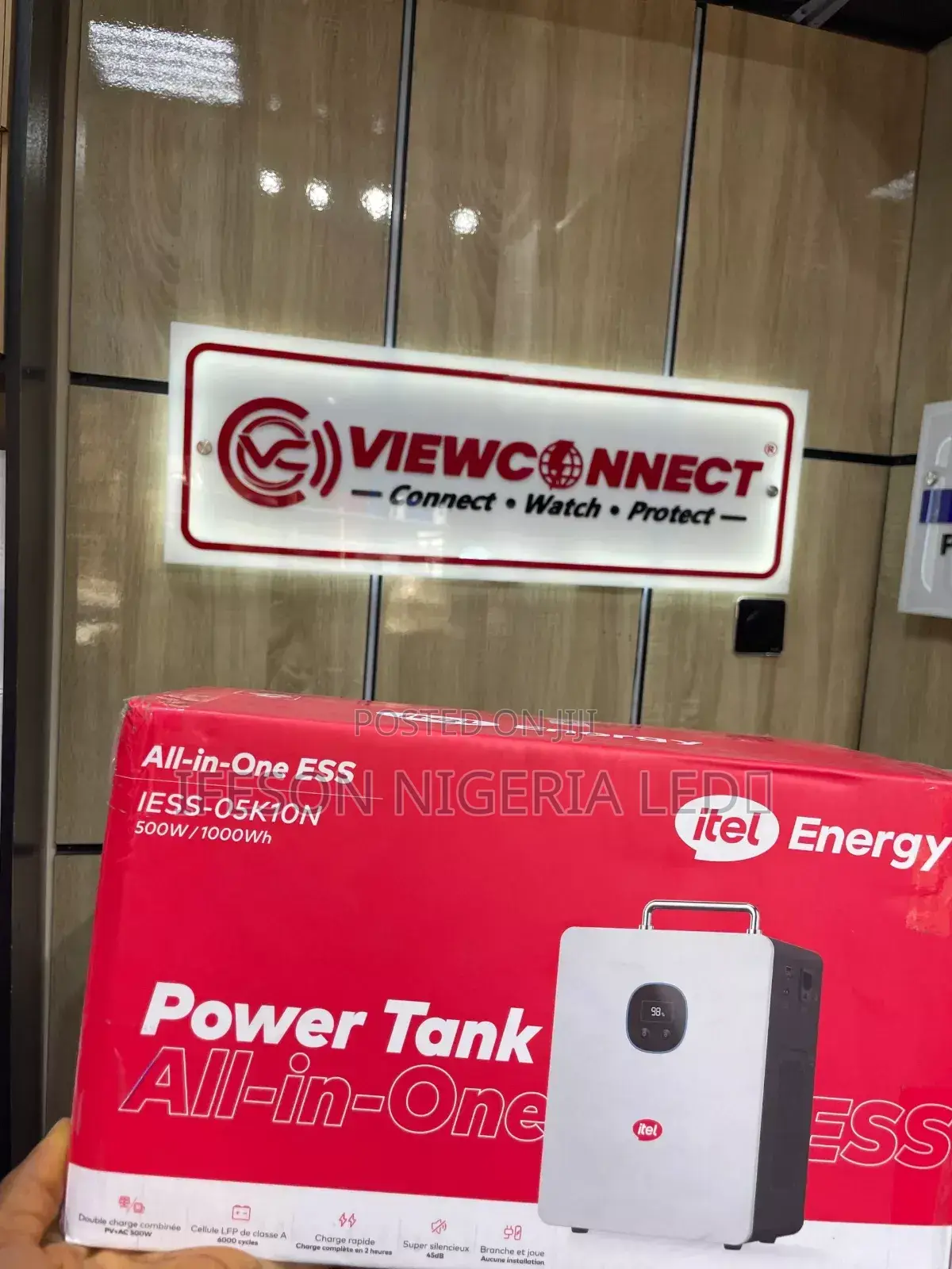 Itel Power Tank All-in-One Ess (Iess-05k10n) Solar Power System.