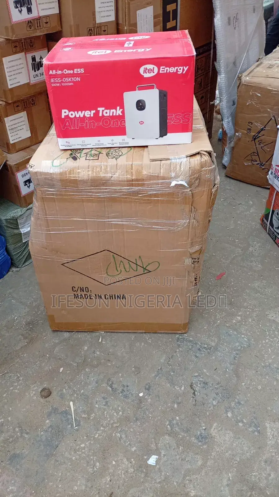 Itel Power Tank All-in-One Ess (Iess-05k10n) Solar Power System.