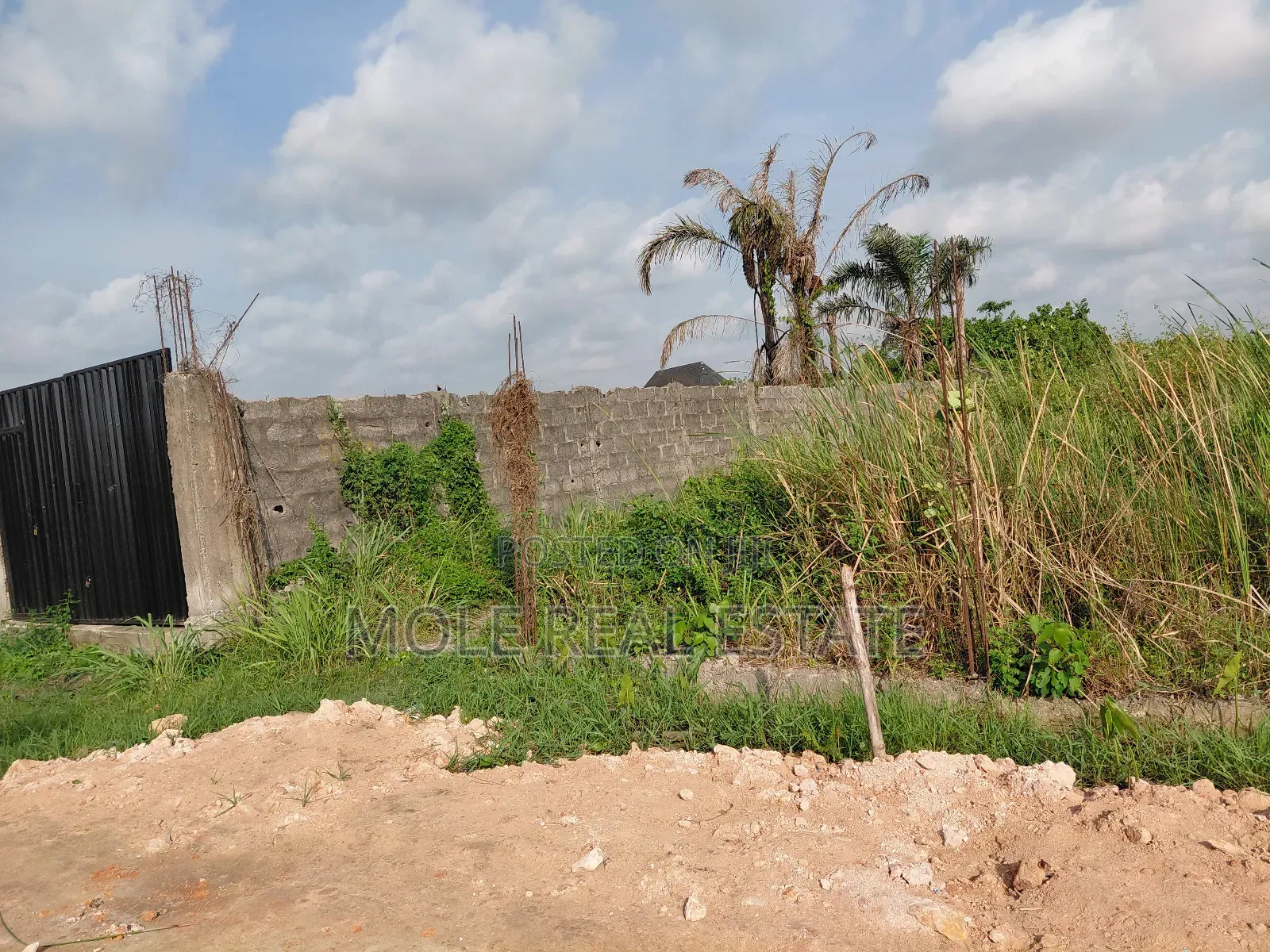 Half Plot Fenced Sand Filled Olorunshogo B/S Near Iyana Isach