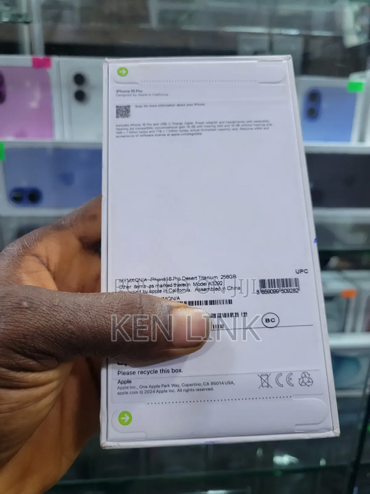 New Apple iPhone 16 Pro 256 GB Gold