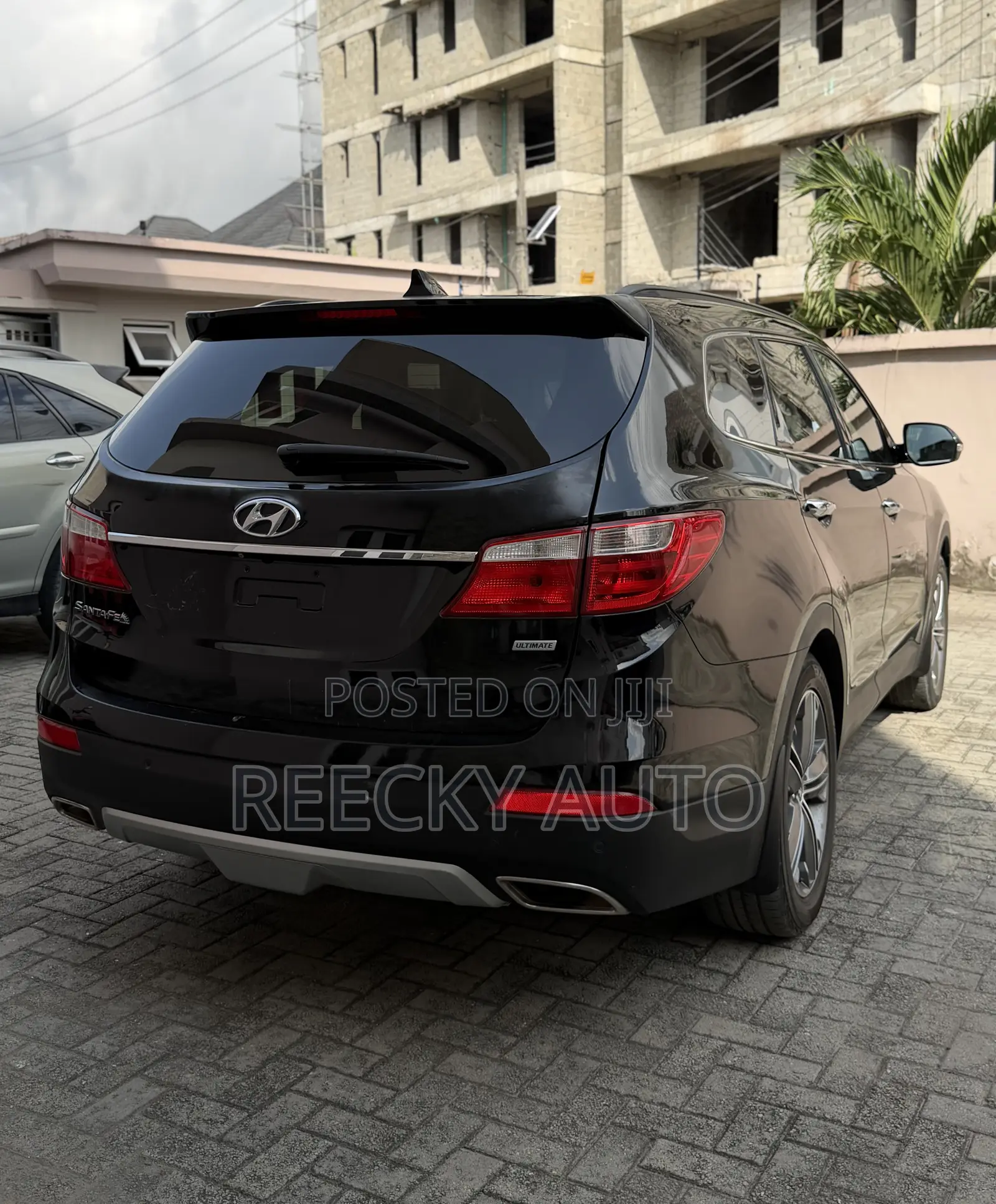 Hyundai Santa Fe Limited 4dr SUV AWD (3.3L 6cyl 6A) 2015 Black