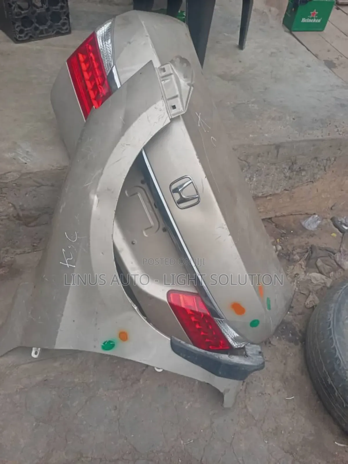 Fender and Booth 2014 Honda Accord