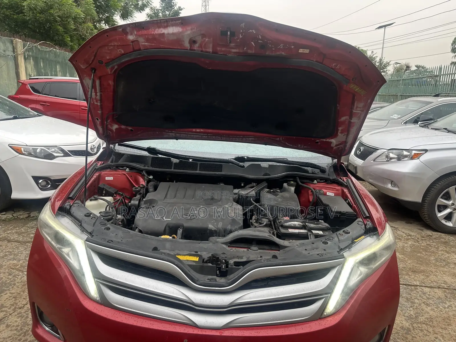 Toyota Venza V6 AWD 2010 Red