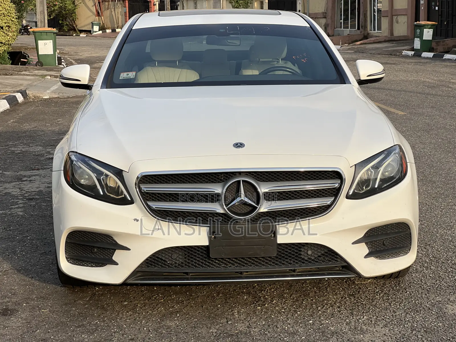 Mercedes-Benz E300 4Matic AWD Sedan (2.0L 4cyl 9A) 2017 White