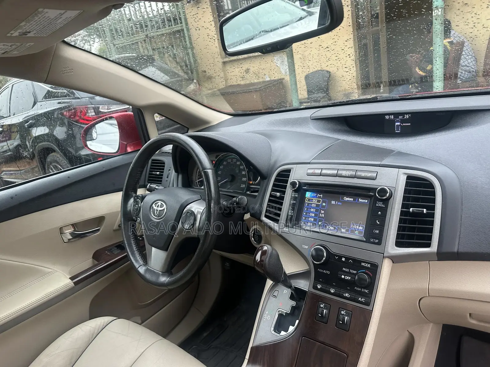 Toyota Venza V6 AWD 2010 Red