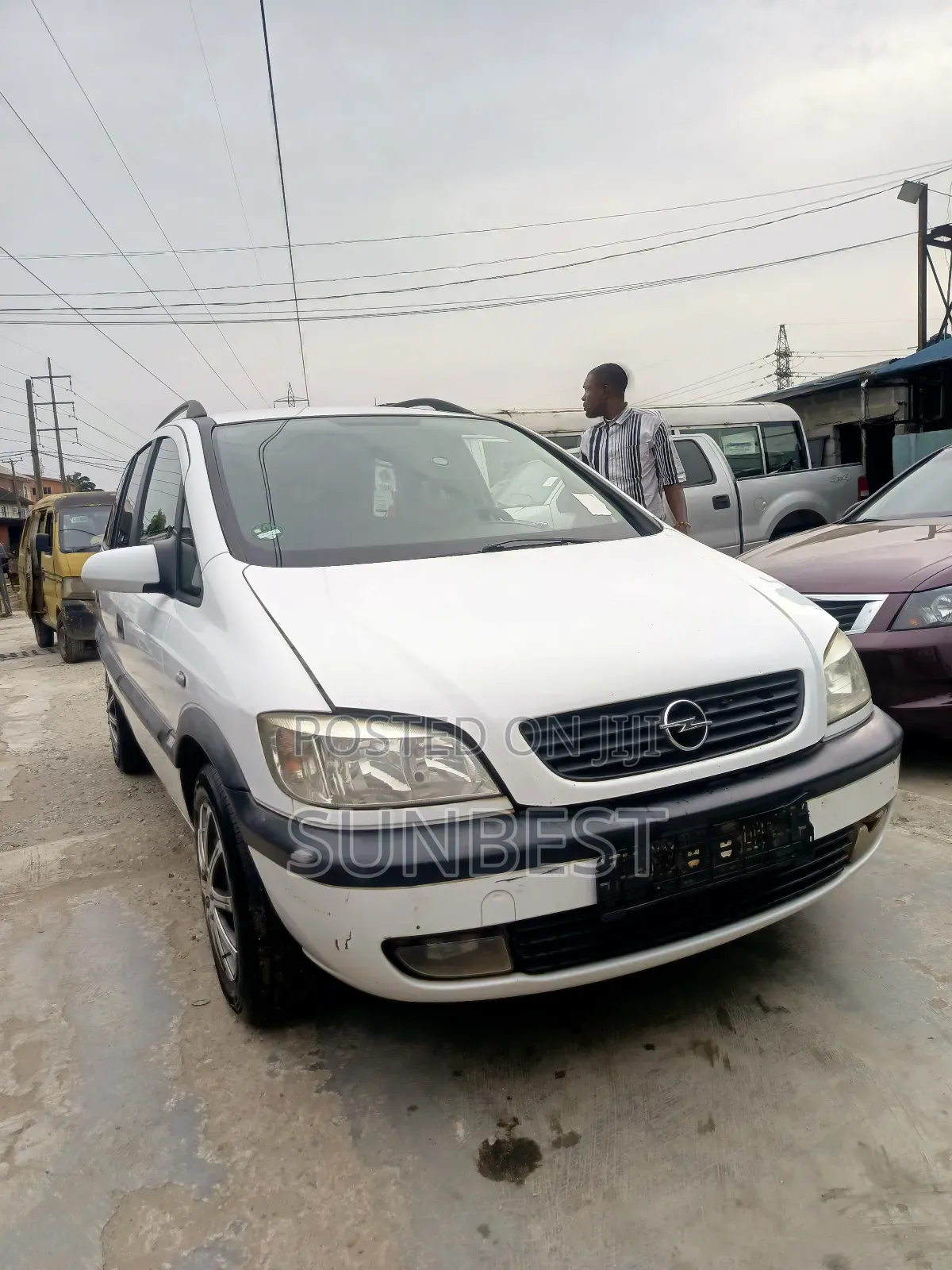 Opel Zafira 2.0 2001 White