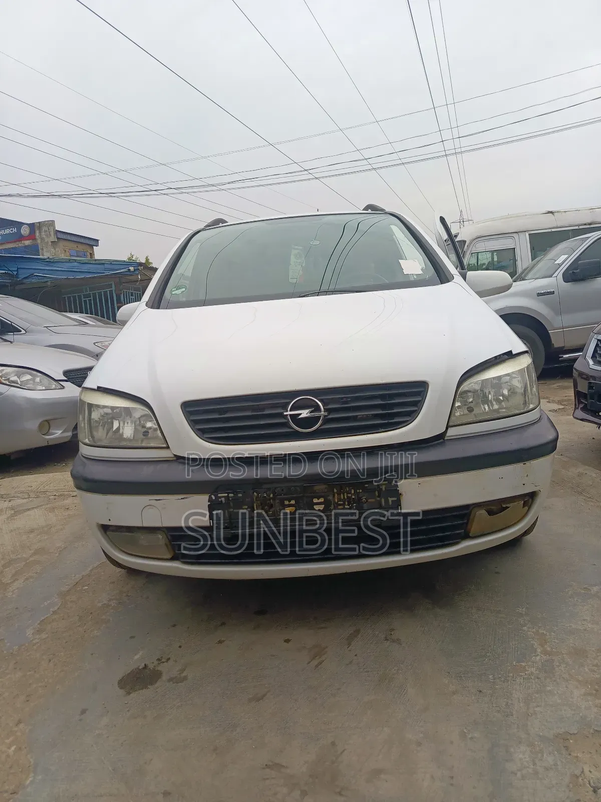 Opel Zafira 2.0 2001 White