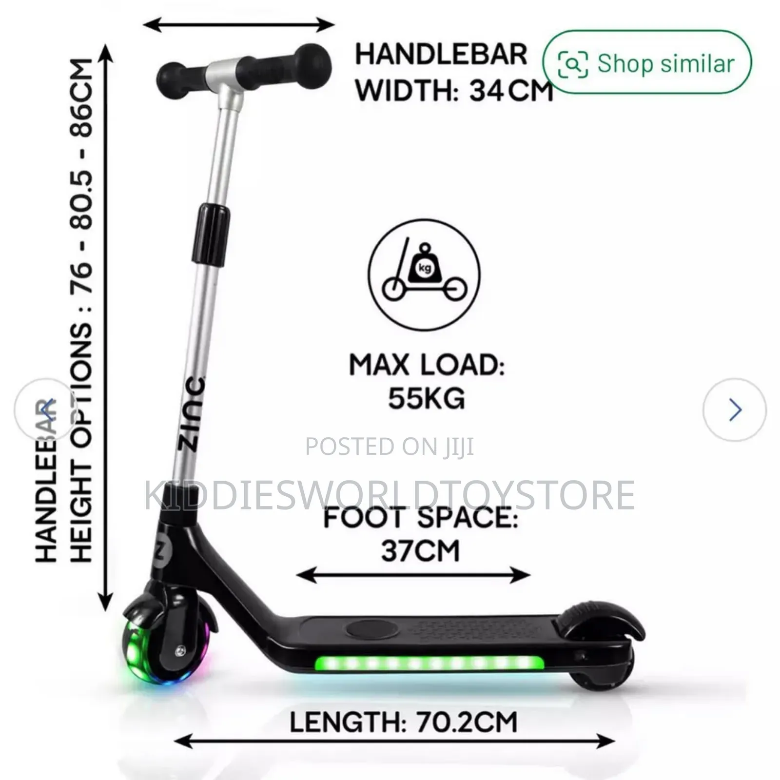 America Electric Scooter Zinc